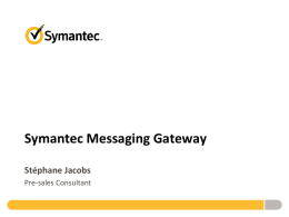Symantec Messaging Gateway Small Business Edition