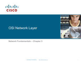 OSI Network Layer
