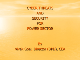 Formation of WG-5 Physical Security, Standard & spectrum