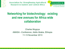 Networking for biotechnology
