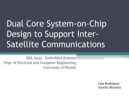 Dual-Core SoC Design to Support Inter