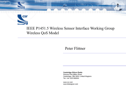 IEE1451.5QoS - IEEE-SA