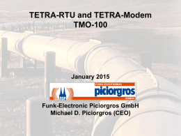 TMO-100 - Funk- Electronic Piciorgros GmbH