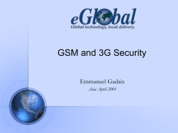 GSM Security An overview