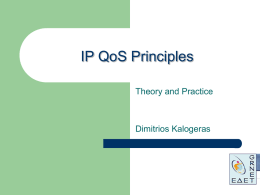 QoS Principles