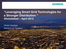 Presentation for Promise of Smart Grid