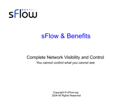 sFlow (RFC 3176)