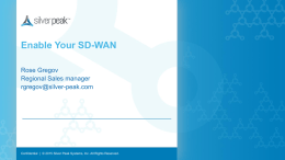 Enable Your SD-WAN