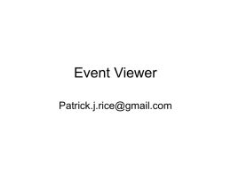 Event Viewer - Patrick_Rice.net