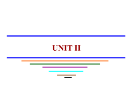 Chapter 13 Congestion in Data Networks