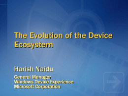 Overview (this slide hidden during presentation)