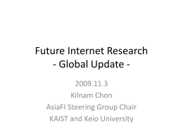 Future Internet Research