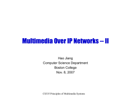 Introduction to Multimedia Systems