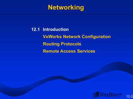 12. Networking