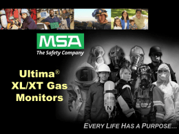 Ultima XL/XT Gas Monitors