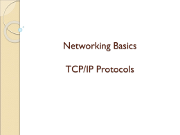 TCP/IP - MECPS