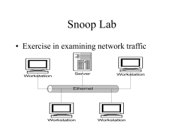 Snoop Lab - Uppsala University