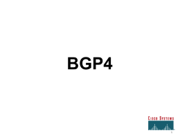 BGP4 - potaroo.net
