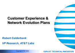 AT&T’s High Speed Packet Services Overview