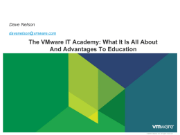 VMware presentation