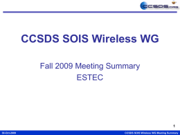 CCSDS SOIS Wireless