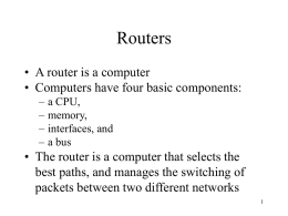 Routers - Telenet Service