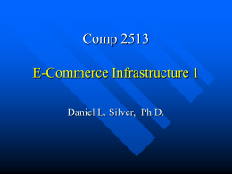 Comp1503 Introduction to E