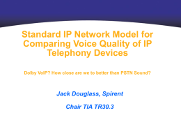 Dolby VoIP? How close are we to better than PSTN Sound?
