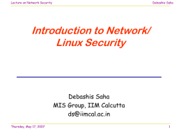 MIS219: An Introduction to Data Communication & Networks (DCN)