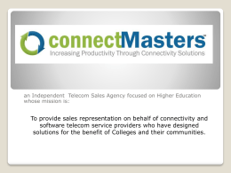 Connectmasters, LLC