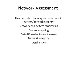 Network Monitoring - Southern Oregon University