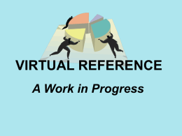 VIRTUAL REFERENCE - Seattle Public Library