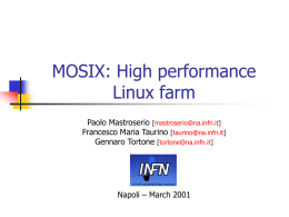 MOSIX: High performance Linux farm