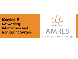 Funkcionisanje AMRES veza prema Internetu u proteklom i