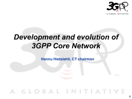 3GPP general presentation