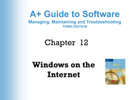 A+ Guide to Managing and Troubleshooting Software 2e