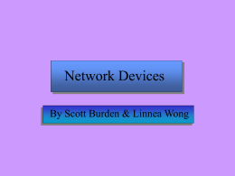 Network Devices - Prof Bill Buchanan's Home Page