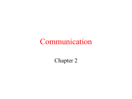 Communication - Wichita State University