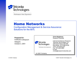 Home Network Management