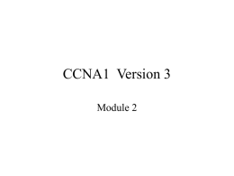 CCNA1 Version 3