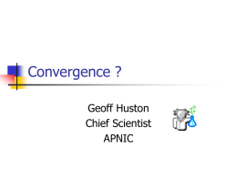 IP Convergence - blabs.apnic.net