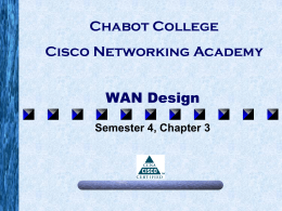LAN Switching - Chabot College