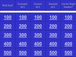 Jeopardy Game - Lansing School District