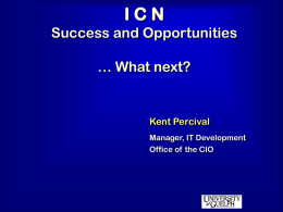ICN Success and Opportunities