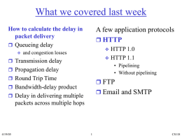 Chapter 2: Application layer