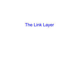 Link Layer