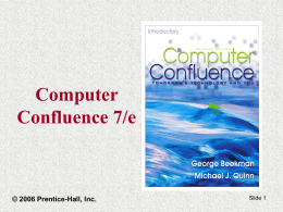 Computer Confluence 7/e