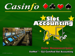 Slot Net Overview - CasinfoSystems.com
