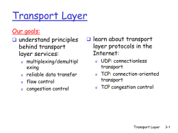 Transport Layer