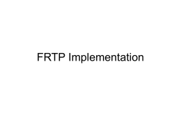 FRTP Implementation